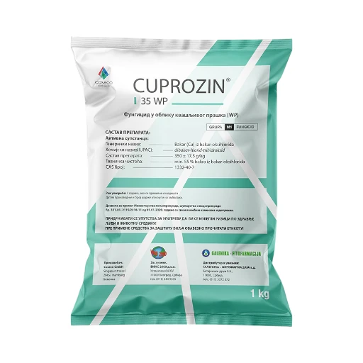 CUPROZIN 35-WP bakar iz bakar-oksihlorida 350 g/kg 1 kg