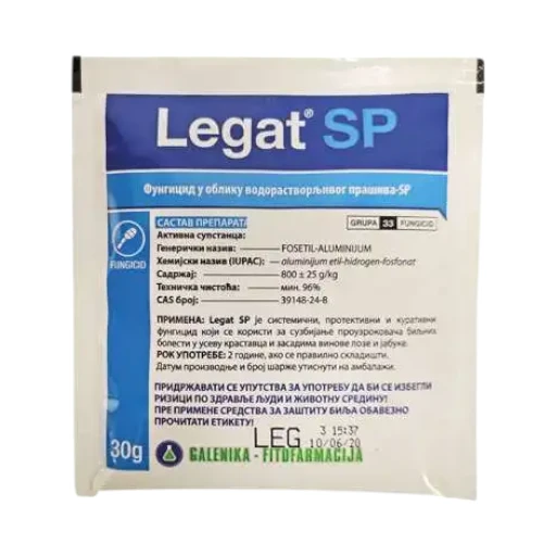 LEGAT SP fosetil-aluminijum 800 g/kg 30 g